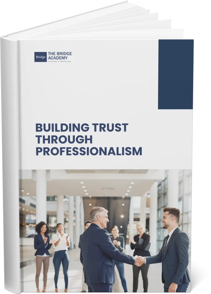 handbook building trusr through professionalism